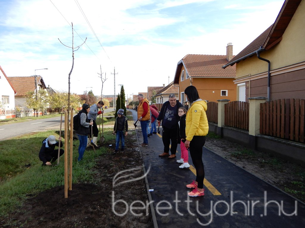 Közösségi faültetés Berettyóújfaluban 72